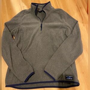 Ll Bean size small grey fleece